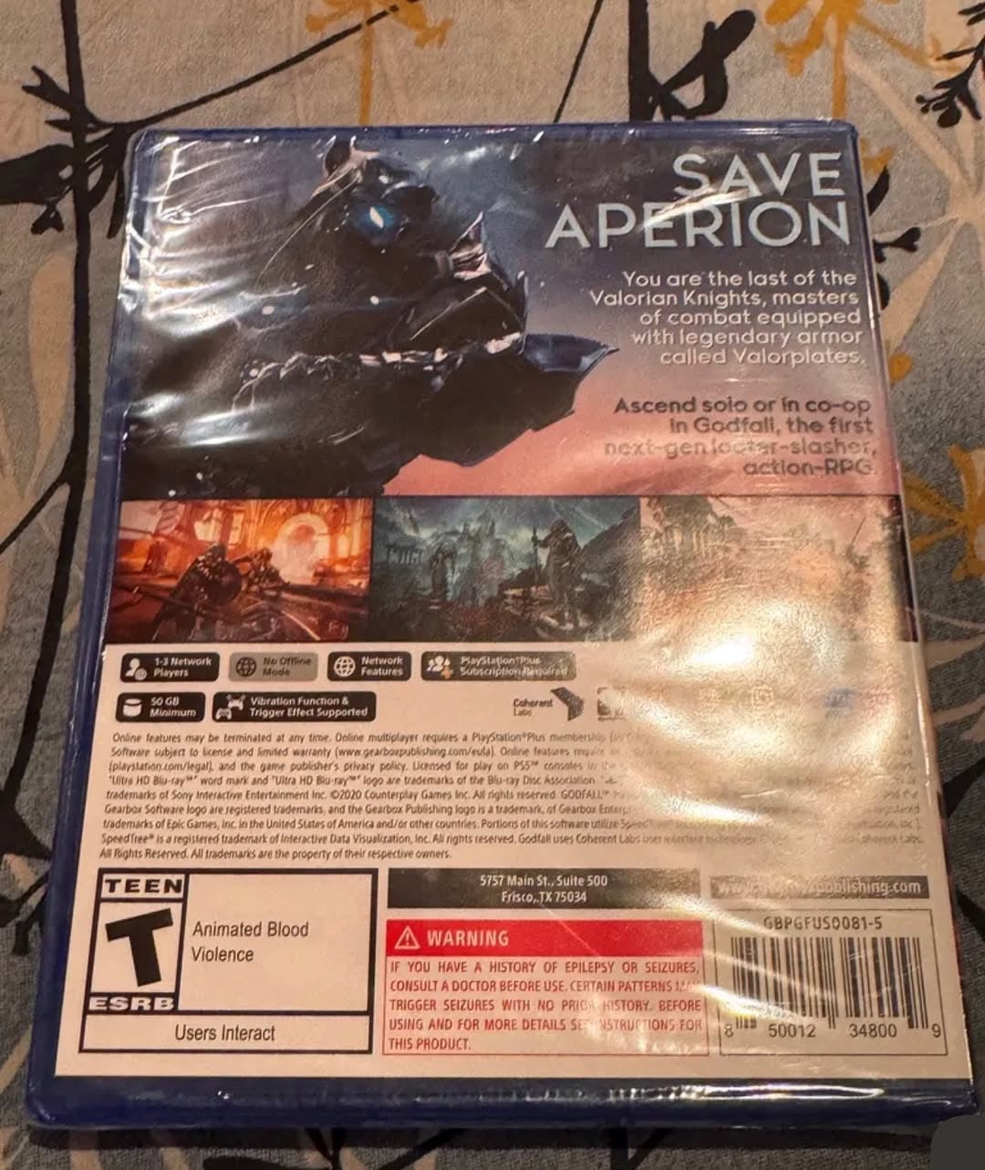 Godfall PlayStation 5