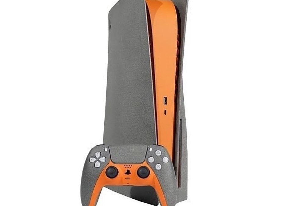 Switch PS5 Stone Finish Design Console limited