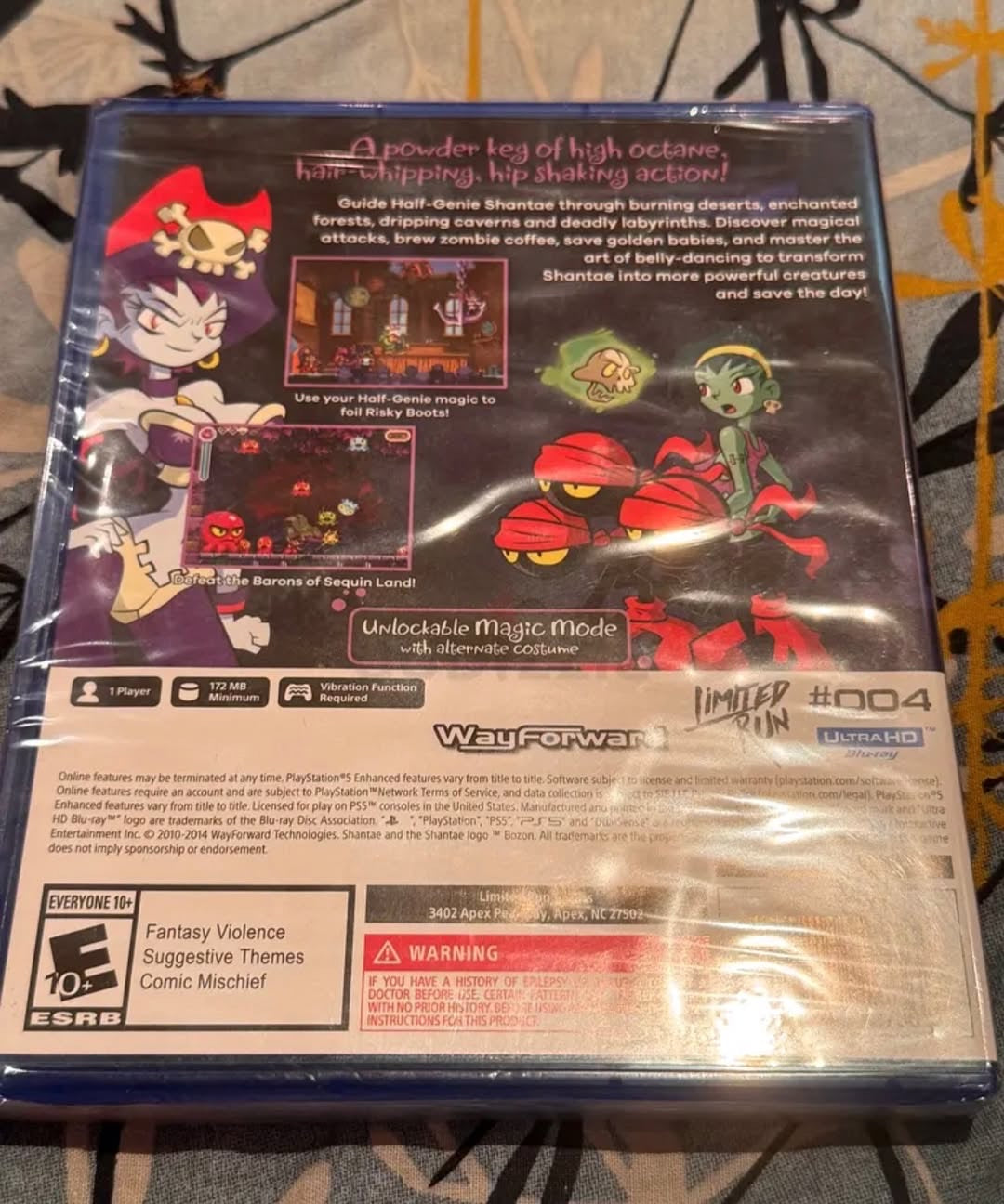 SHANTAE: RISKYS REVENGE DIRECTORS CUT Limited Run ps5